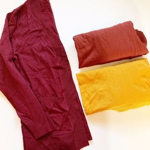Mustard Sweater Cardigan